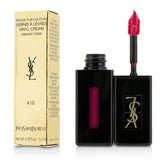 Yves Saint Laurent Rouge Pur Couture Vernis A Levres Vinyl Cream Creamy Stain - # 410 Fuchsia Live 