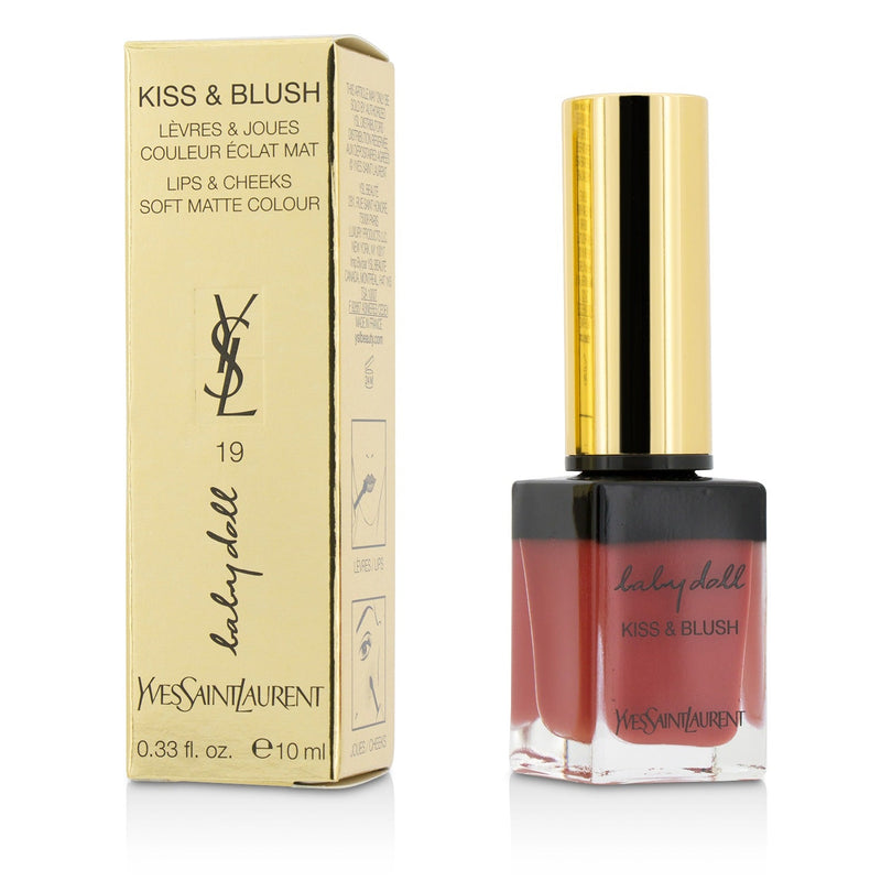 Yves Saint Laurent Baby Doll Kiss & Blush - # 19 Corail Sulfureux 