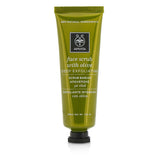 Apivita Face Scrub With Olive - Deep Exfoliating 