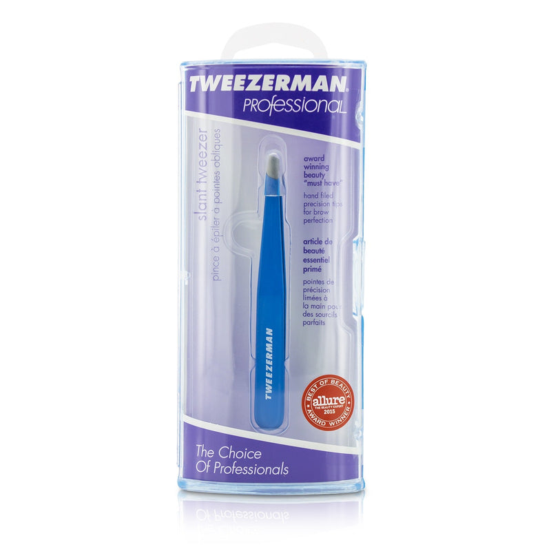 Tweezerman Professional Slant Tweezer - Bahama Blue 