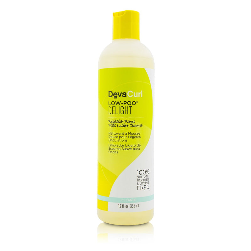 DevaCurl Low-Poo Delight (Weightless Waves Mild Lather Cleanser - For Wavy Hair) 