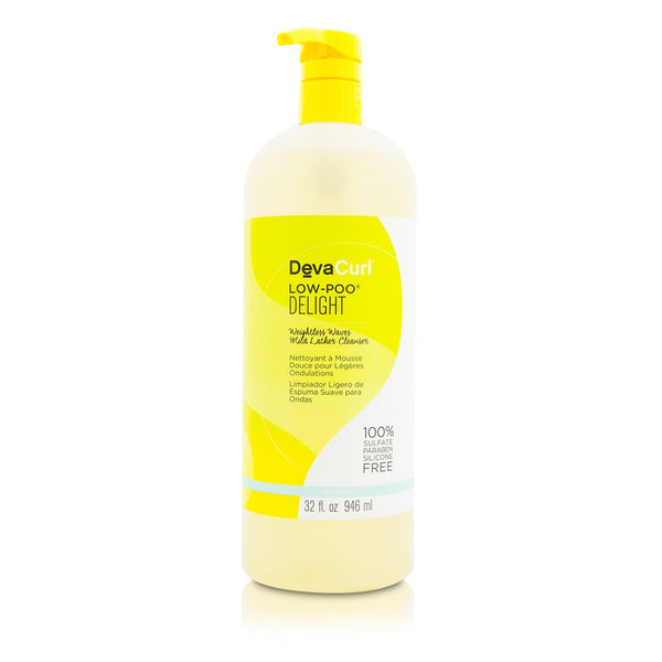 DevaCurl Low-Poo Delight (Weightless Waves Mild Lather Cleanser - For Wavy Hair) 