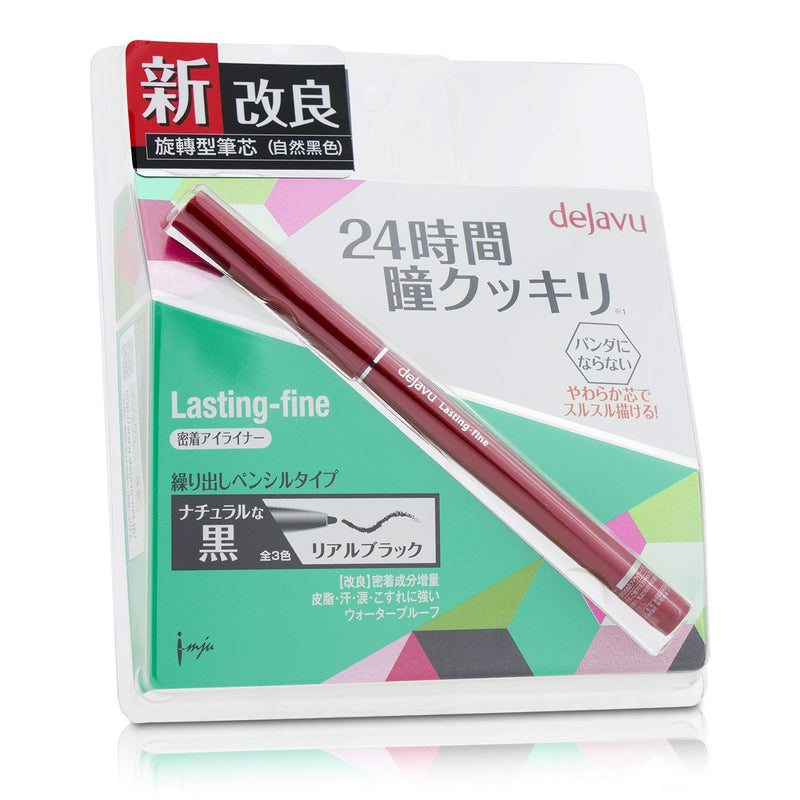 Dejavu Lasting Fine Pencil Eyeliner - Real Black 