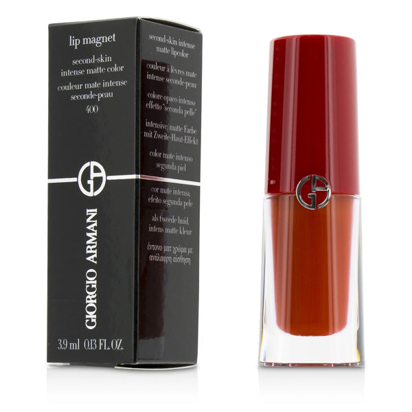 Giorgio Armani Lip Magnet Second Skin Intense Matte Color - # 400 Four Hundred For All  3.9ml/0.13oz