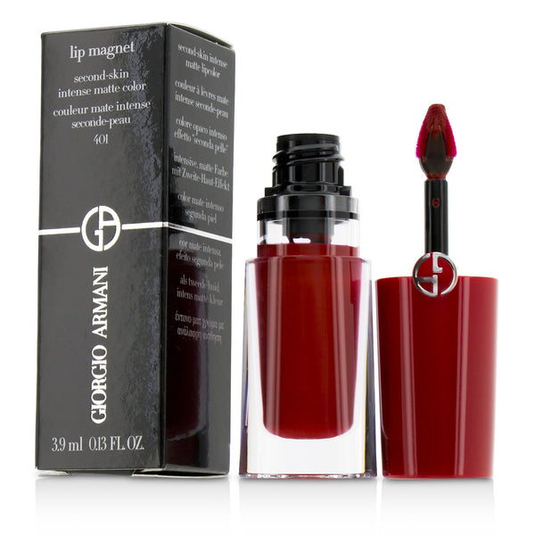 Giorgio Armani Lip Magnet Second Skin Intense Matte Color - # 401 Scarlatto  3.9ml/0.13oz