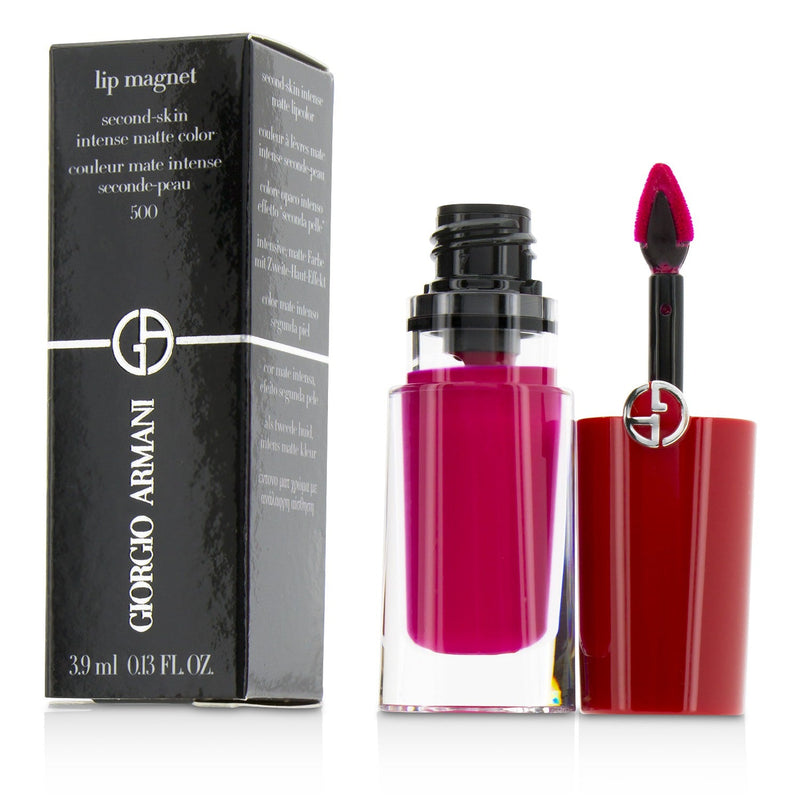 Giorgio Armani Lip Magnet Second Skin Intense Matte Color 500 Maha Fresh Beauty Co. New Zealand