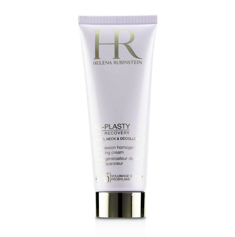 Helena Rubinstein Re-Plasty Age Recovery Complexion Homogenizer Repairing Cream SPF 10- For Hand, Neck & Decollete 