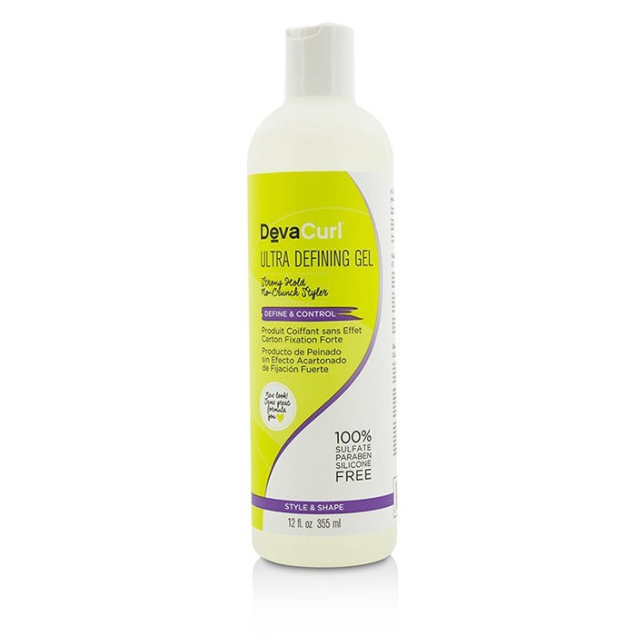 DevaCurl Ultra Defining Gel (Strong Hold No-Crunch Styler - Define & Control) 355ml/12oz