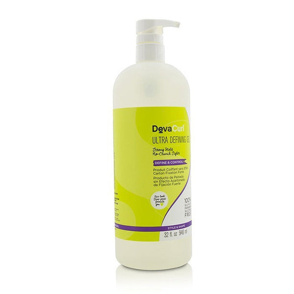 DevaCurl Ultra Defining Gel (Strong Hold No-Crunch Styler - Define & Control) 946ml/32oz