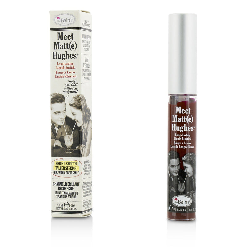 TheBalm Meet Matte Hughes Long Lasting Liquid Lipstick - Adoring 