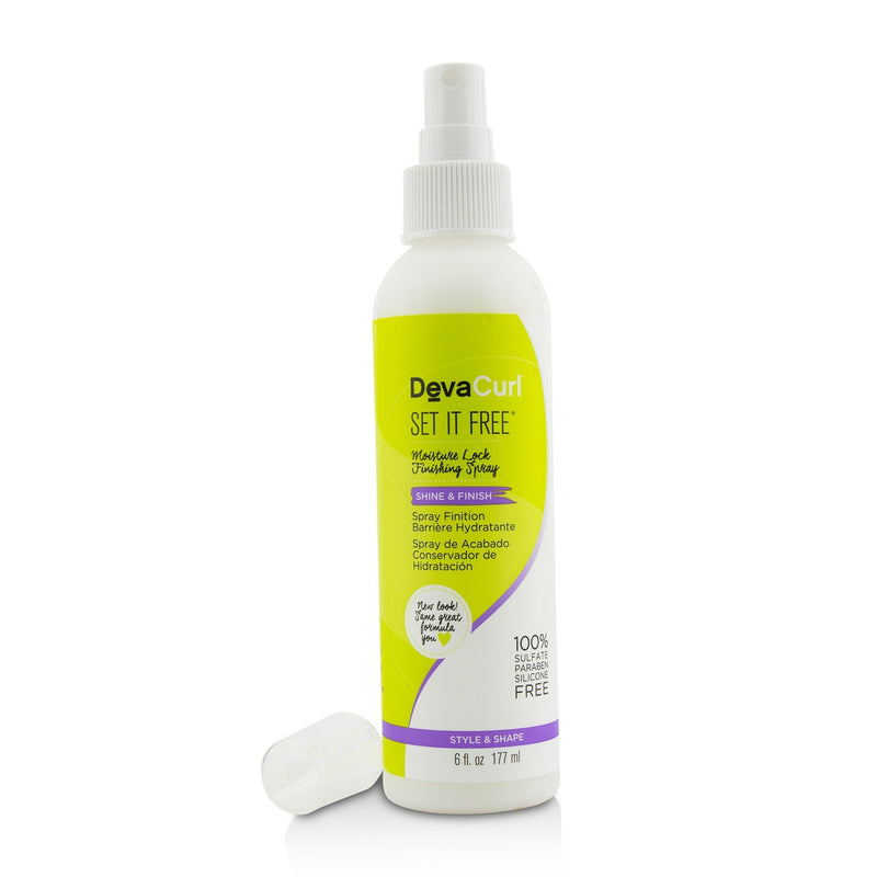 DevaCurl Set It Free (Moisture Lock Finishing Spray - Shine & Finish) 