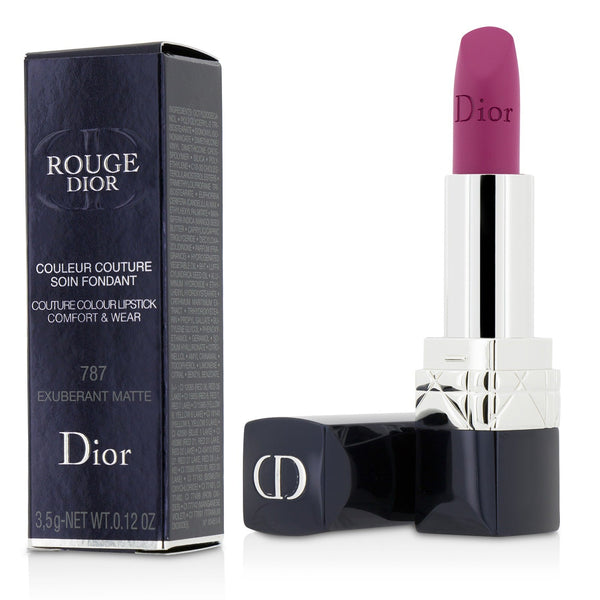Christian Dior Rouge Dior Couture Colour Comfort & Wear Matte Lipstick - # 787 Exuberant Matte  3.5g/0.12oz