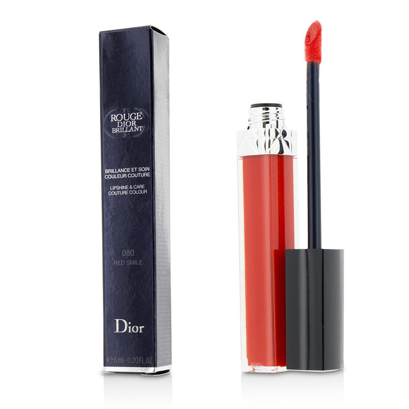 Christian Dior Rouge Dior Brillant Lipgloss - # 080 Red Smile  6ml/0.2oz