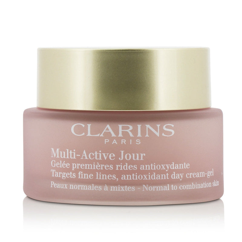 Clarins Multi-Active Day Targets Fine Lines Antioxidant Day Cream-Gel - For Normal To Combination Skin 