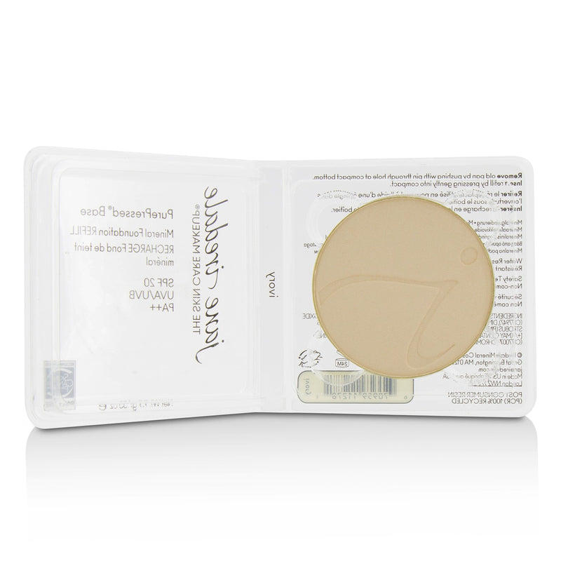 Jane Iredale PurePressed Base Mineral Foundation Refill SPF 20 - Ivory 12821  9.9g/0.35oz