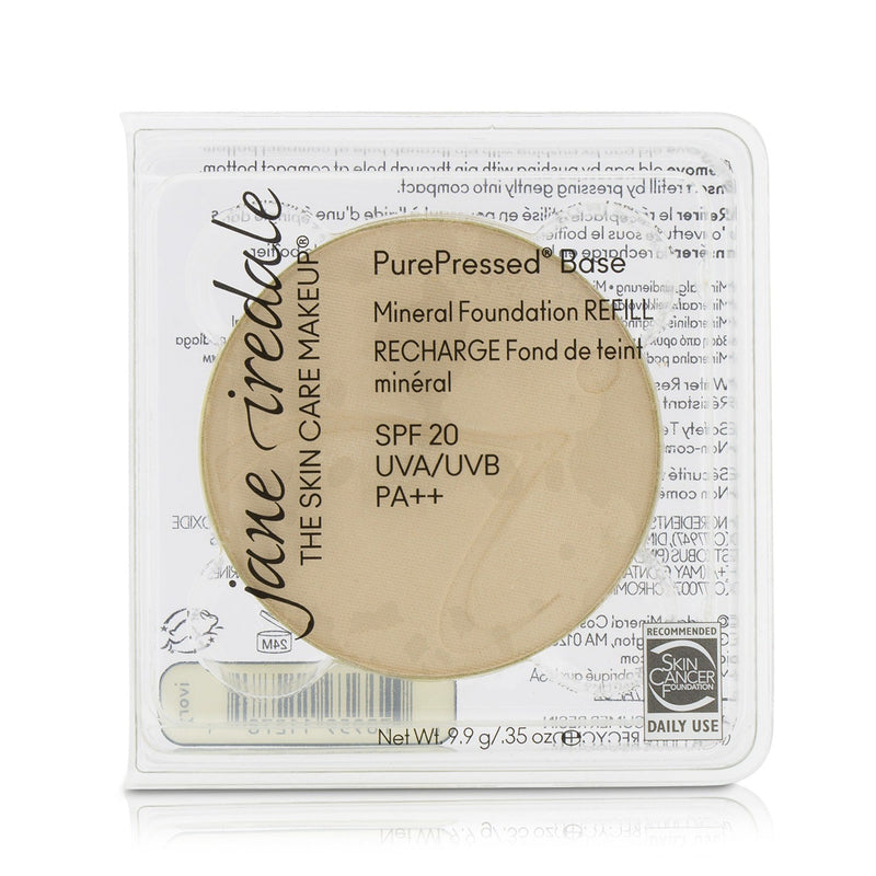 Jane Iredale PurePressed Base Mineral Foundation Refill SPF 20 - Ivory 12821  9.9g/0.35oz