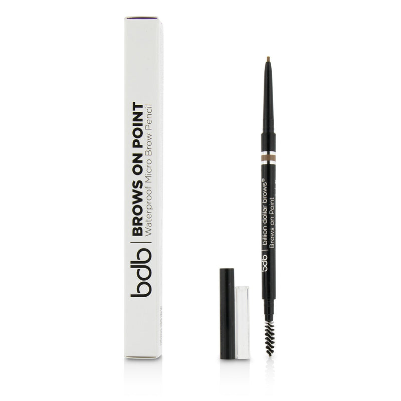 Billion Dollar Brows Brows On Point Waterproof Micro Brow Pencil - Light Brown 