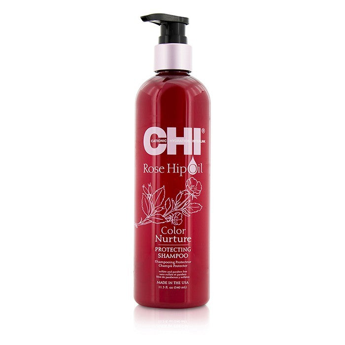 CHI Rose Hip Oil Color Nurture Protecting Shampoo 340ml/11.5oz