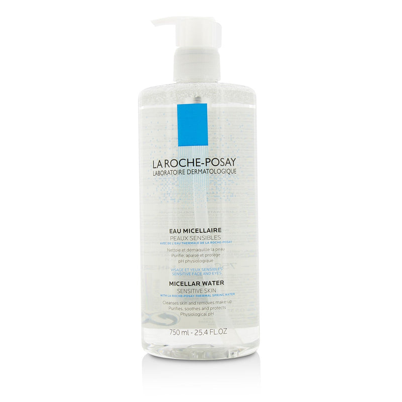 La Roche Posay Physiological Eau Micellaire Solution (Micellar Water) - Sensitive Skin  750ml/25oz