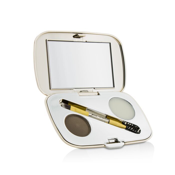 Jane Iredale GreatShape Eyebrow Kit (1x Brow Powder, 1x Brow Wax, 1x Applicator) - Brunette 2.5g/0.85oz