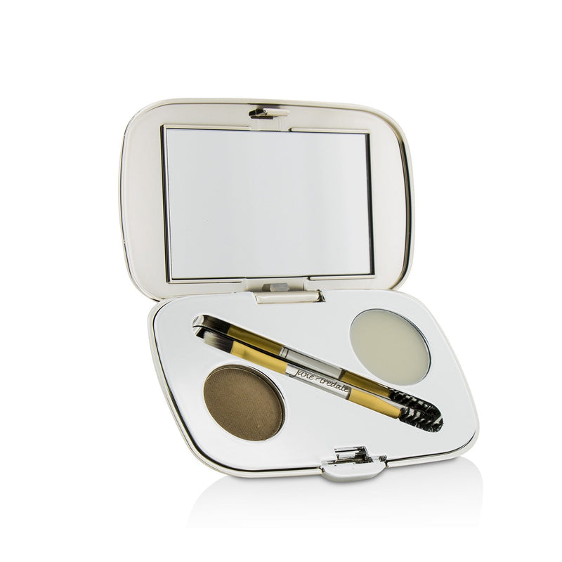 Jane Iredale GreatShape Eyebrow Kit (1x Brow Powder, 1x Brow Wax, 1x Applicator) - Blonde 