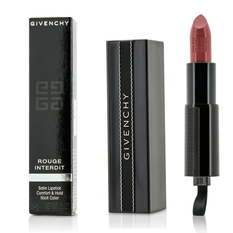 Givenchy Rouge Interdit Satin Lipstick - # 6 Rose Nocturne 