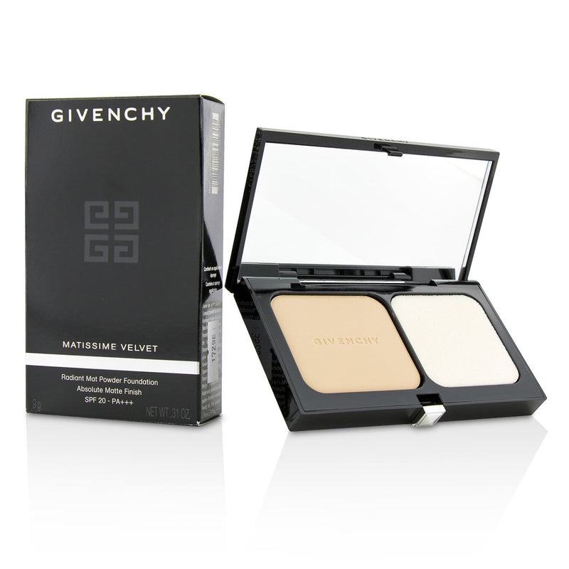 Givenchy Matissime Velvet Radiant Mat Powder Foundation SPF 20 - #02 Mat Satin  9g/0.31oz