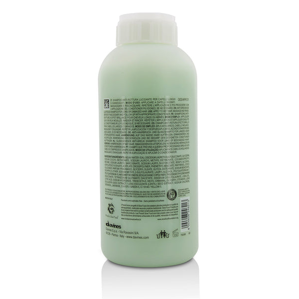 Davines Melu Shampoo Mellow Anti-Breakage Lustrous Shampoo (For Long or Damaged Hair)  1000ml/33.8oz