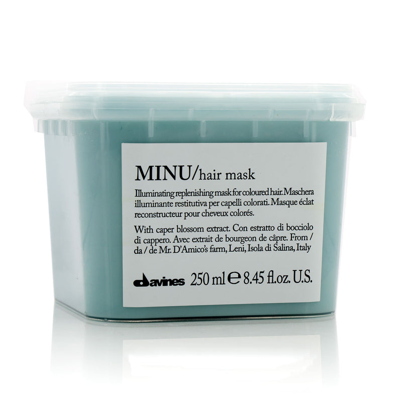 Davines Minu Illuminating Replenishing Mask (For Coloured Hair)  250ml/8.73oz