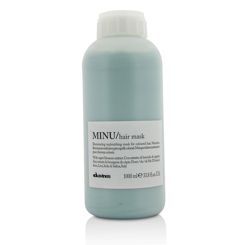 Davines Minu Illuminating Replenishing Mask (For Coloured Hair)  1000ml/33.8oz