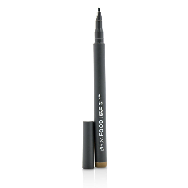 LashFood BrowFood 24H Tri Feather Brow Pen - Taupe 