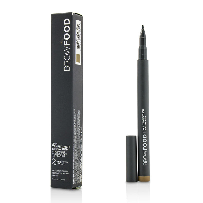 LashFood BrowFood 24H Tri Feather Brow Pen - Taupe 