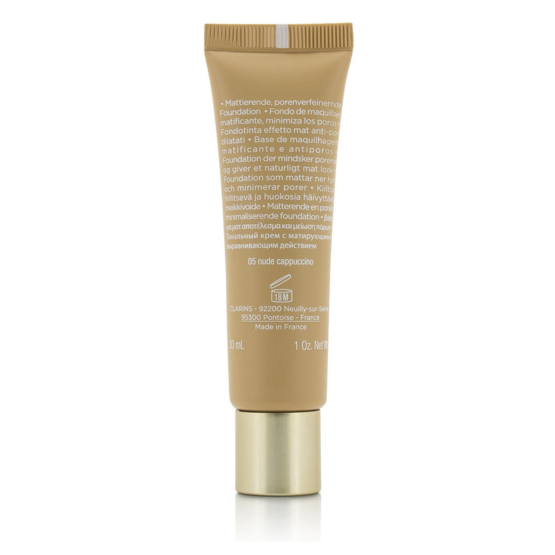 Clarins Pore Perfecting Matifying Foundation - # 05 Nude Cappuccino  30ml/1oz