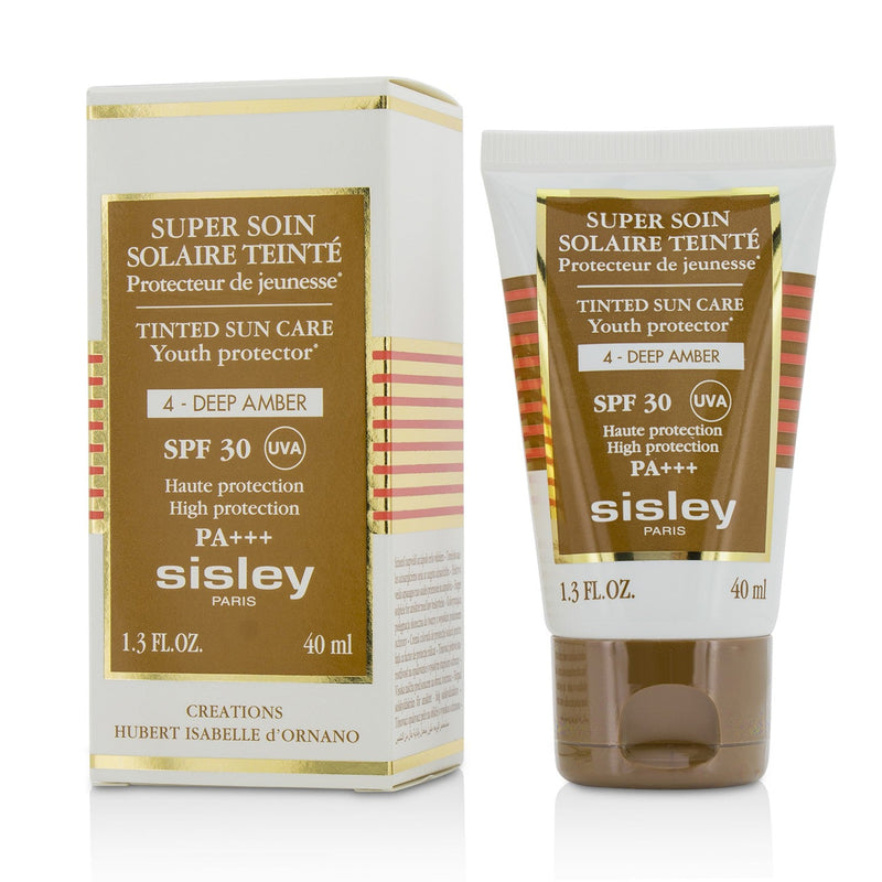 Sisley Super Soin Solaire Tinted Youth Protector SPF 30 UVA PA+++ - #4 Deep Amber 