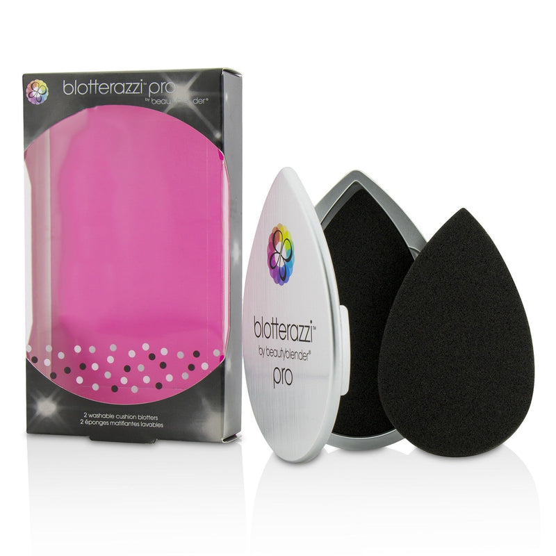 BeautyBlender Blotterazzi (2x Washable Oil Blotting Sponges) - Pro (Black)  2pcs