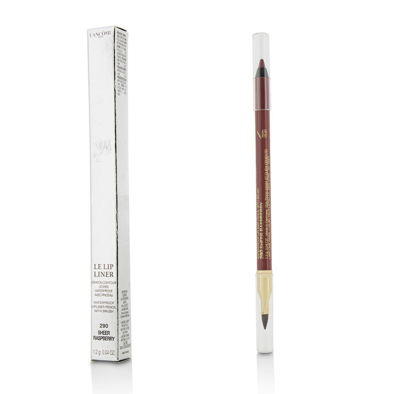 Lancome Le Lip Liner Waterproof Lip Pencil With Brush - #290 Sheer Raspberry  1.2g/0.04oz