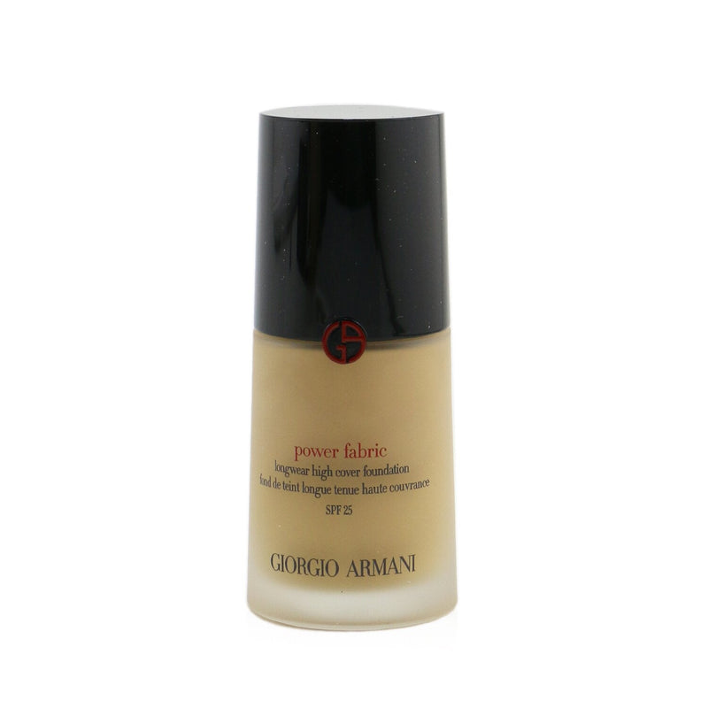 Giorgio Armani Power Fabric Longwear High Cover Foundation SPF 25 - # 4.5 (Light, Golden)  30ml/1oz