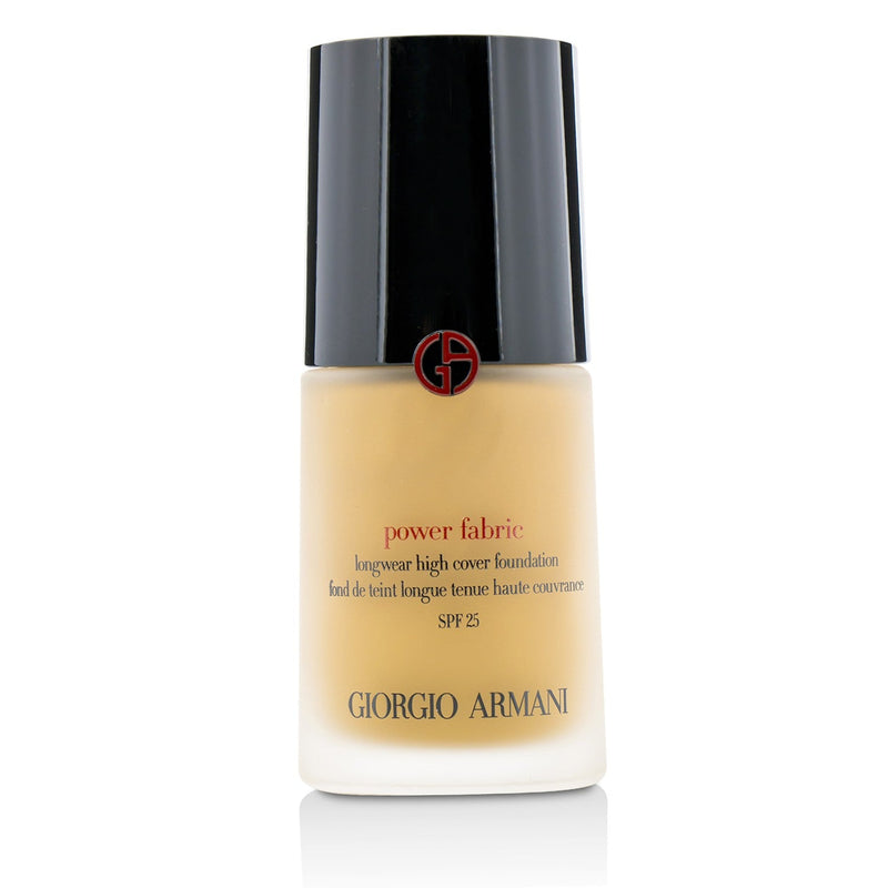 Giorgio Armani Power Fabric Longwear High Cover Foundation SPF 25 - # 6 (Medium, Warm)  30ml/1oz