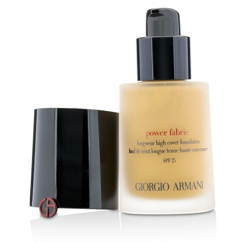 Giorgio Armani Power Fabric Longwear High Cover Foundation SPF 25 - # 6 (Medium, Warm) 