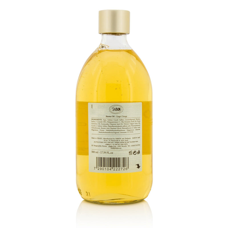 Sabon Shower Oil - Ginger Orange  500ml/17.59oz