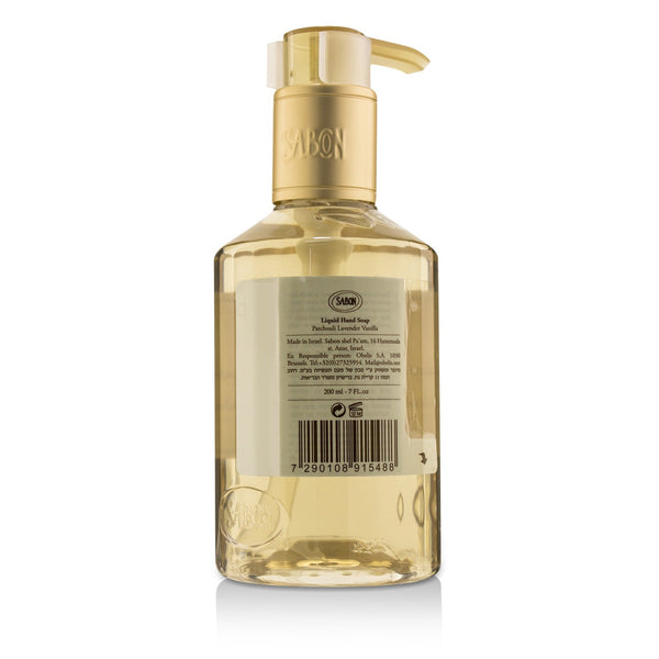 Sabon Liquid Hand Soap - Patchouli Lavender Vanilla  200ml/7oz