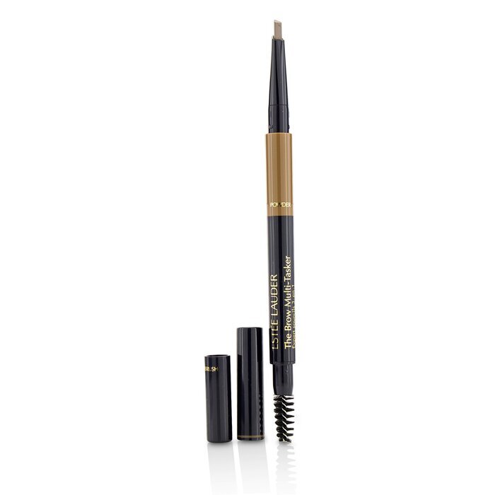 Estee Lauder The Brow MultiTasker 3 in 1 (Brow Pencil, Powder and Brush) - # 02 Light Brunette 0.45g/0.018oz