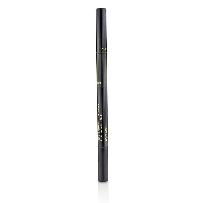 Estee Lauder The Brow MultiTasker 3 in 1 (Brow Pencil, Powder and Brush) - # 05 Black 0.45g/0.018oz