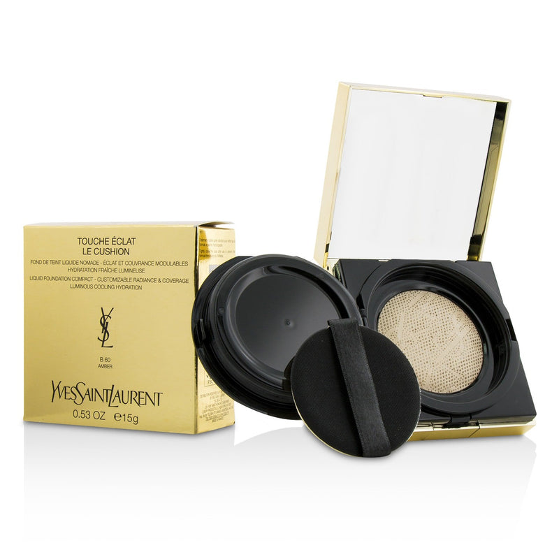 Yves Saint Laurent Touche Eclat Le Cushion Liquid Foundation Compact - #B60 Amber 