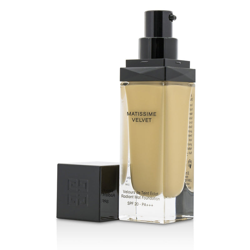 Givenchy Matissime Velvet Radiant Mat Fluid Foundation SPF 20 - #05 Mat Honey  30ml/1oz