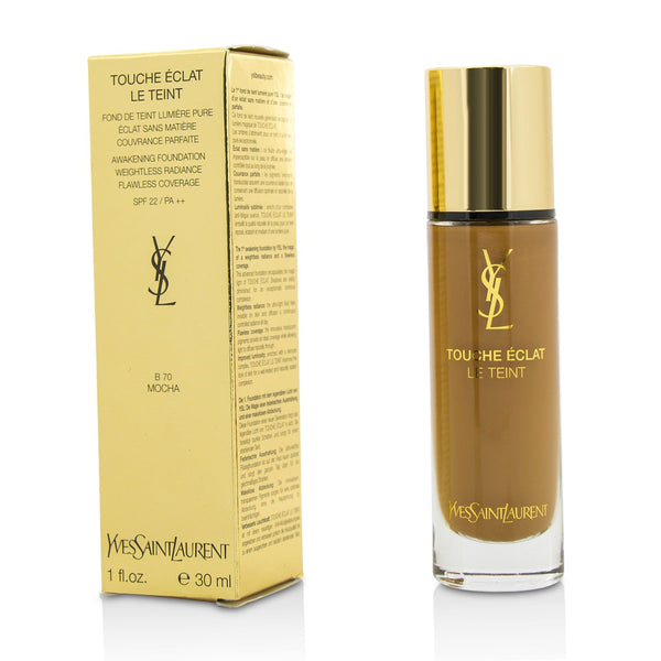 Yves Saint Laurent Touche Eclat Le Teint Awakening Foundation SPF22 - #B70 Mocha 