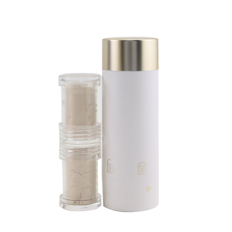 Jane Iredale Powder Me Refillable Brush (1x Brush, 2x Refills) - Translucent  2x2.5g/0.09oz