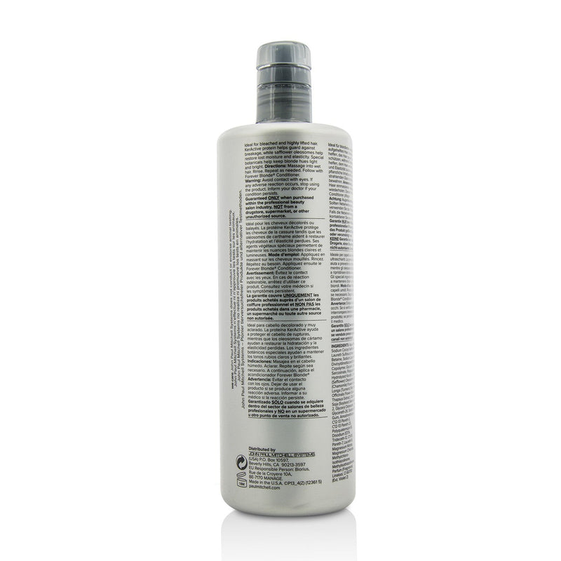 Paul Mitchell Forever Blonde Shampoo (Intense Hydration - KerActive Repair) 