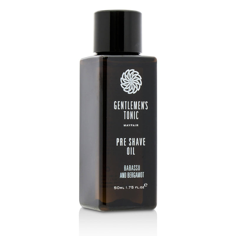 Gentlemen's Tonic Pre Shave Oil - Babassu & Bergamot 