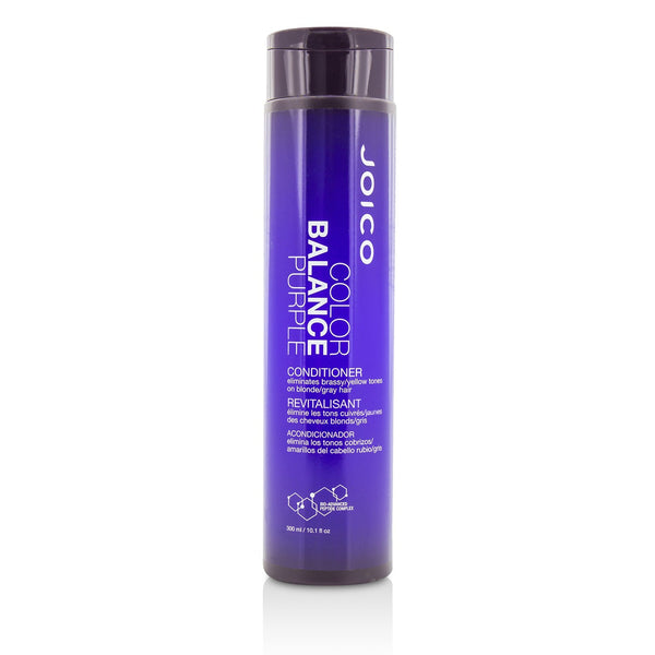 Joico Color Balance Purple Conditioner (Eliminates Brassy/Yellow Tones on Blonde/Gray Hair) 